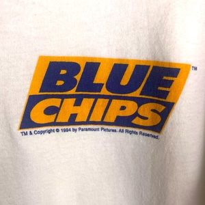 Blue Chips Vtg 1994 Movie Promo T-Shirt Paramount - Men’s Small/Medium